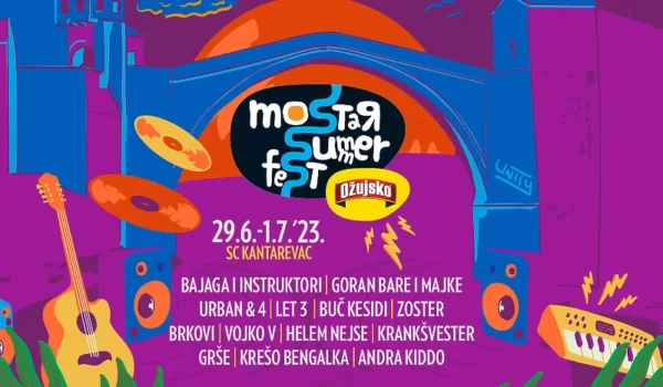 Lineup 11. Mostar Summer Festa je tu, dostupne ulaznice po najpovoljnijim cijenama